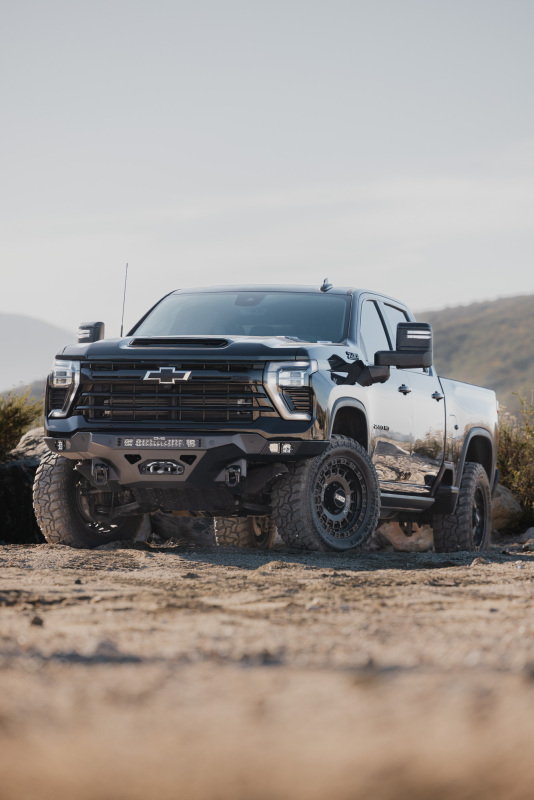 Chevrolet Silverado 2500 Front Bumper - DV8 Offroad - Spec Series - Black - `24-`26